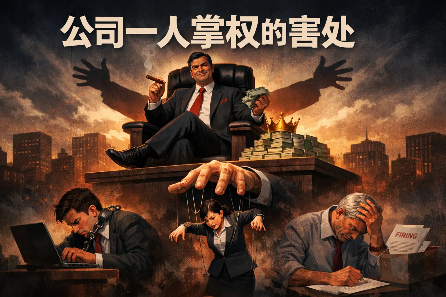 公司一人掌权的害处