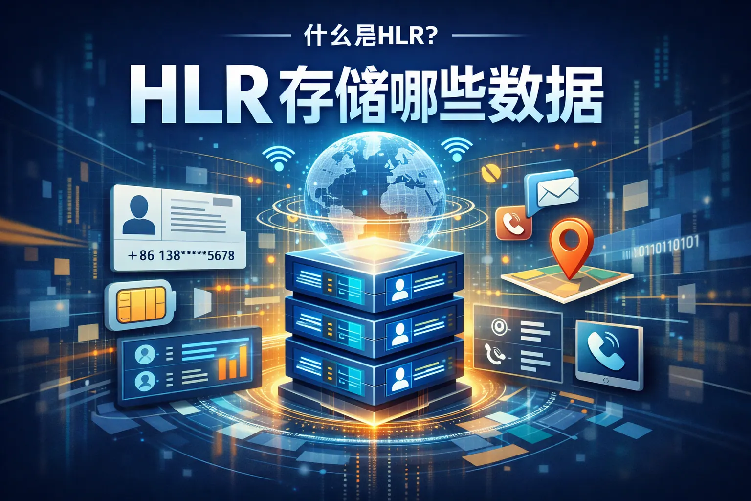 hlr 存储哪些数据