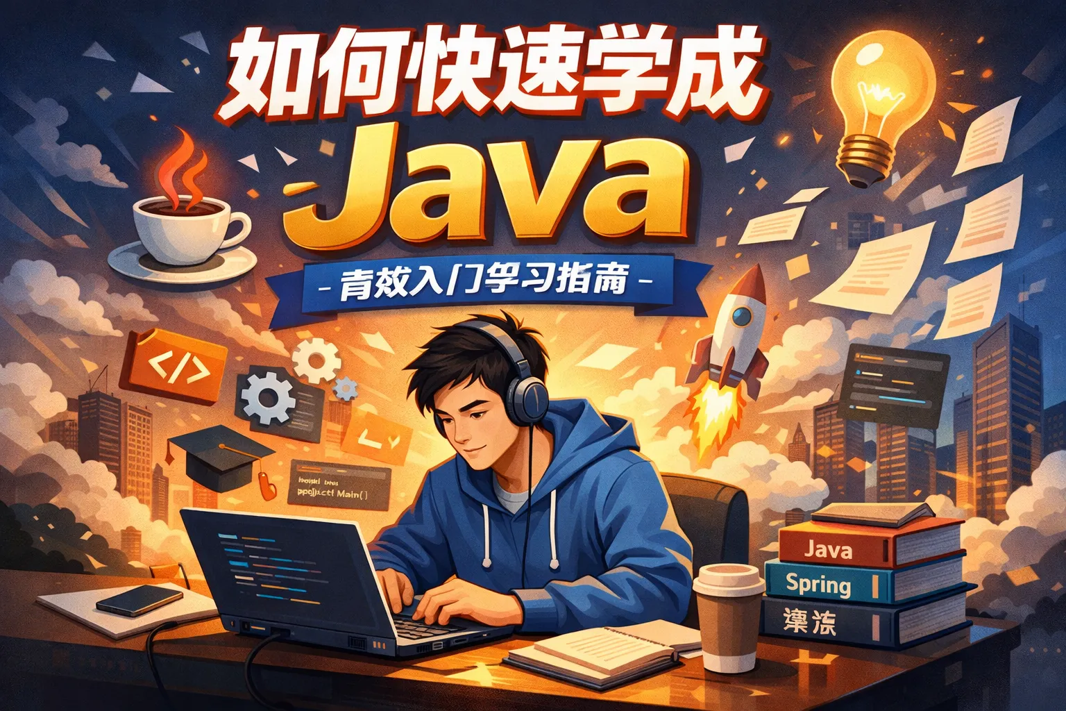 如何快速学成java