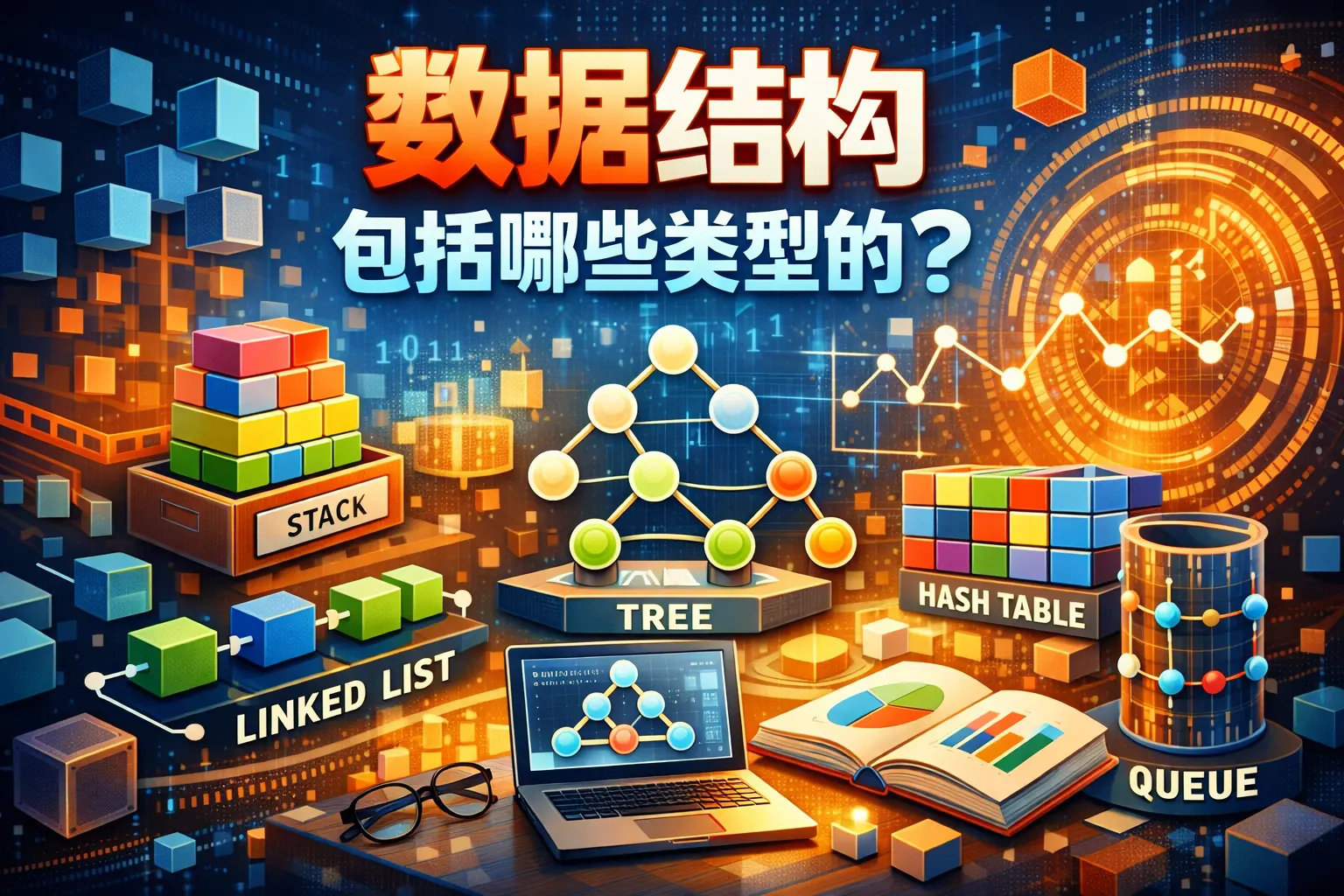 数据结构包括哪些类型的