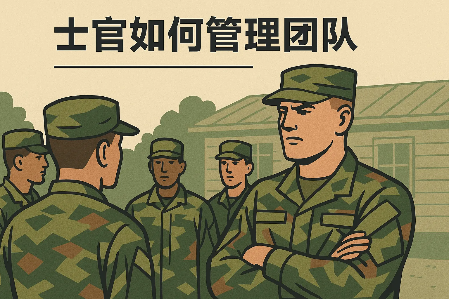 士官如何管理团队
