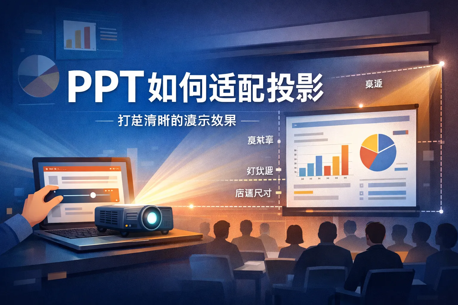 ppt如何适配投影