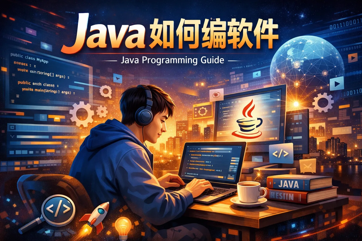 java如何编软件