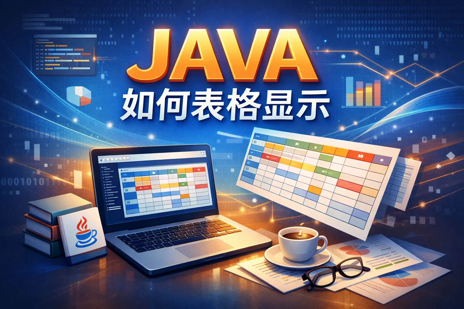 java如何表格显示