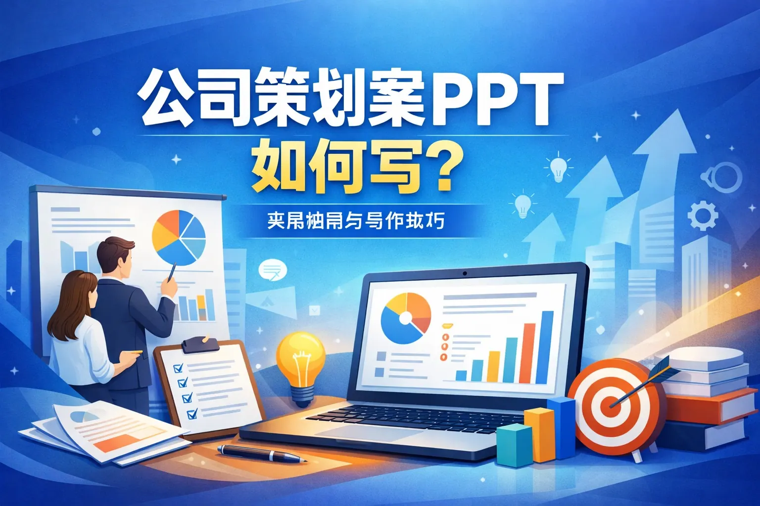 公司策划案ppt如何写