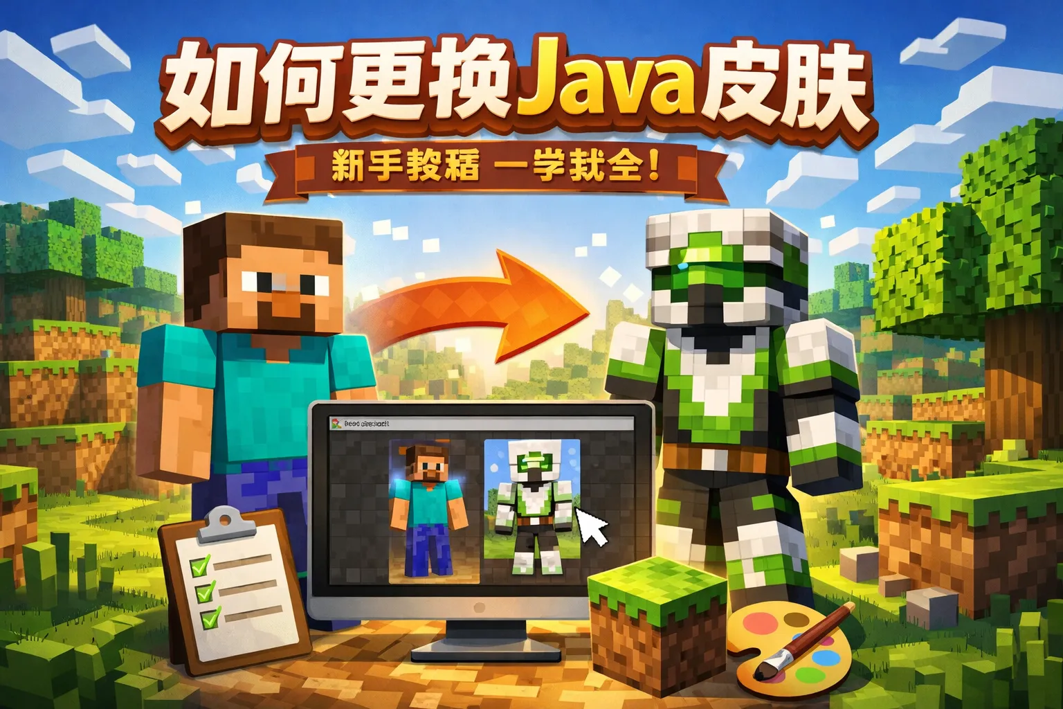 如何更换java皮肤