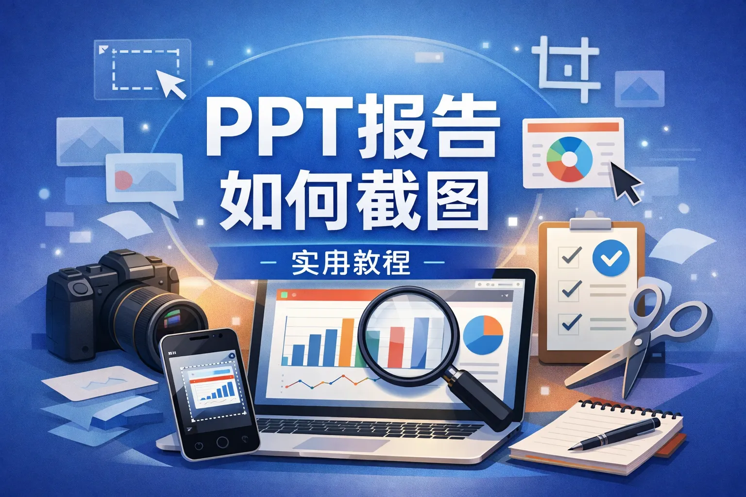 ppt报告如何截图