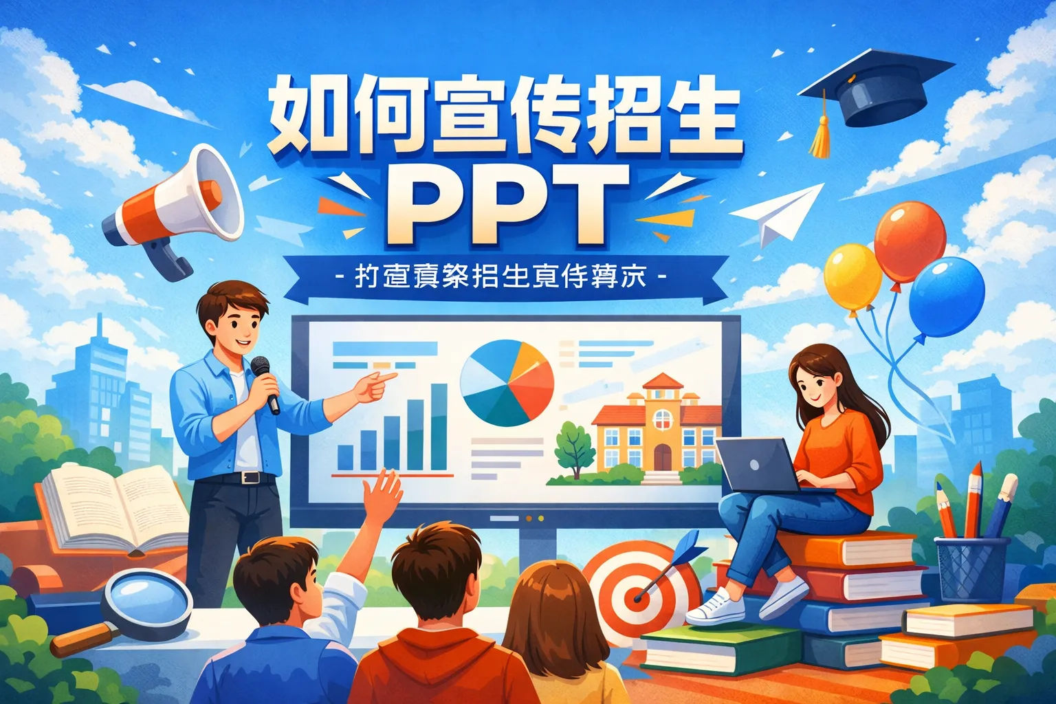 如何宣传招生ppt