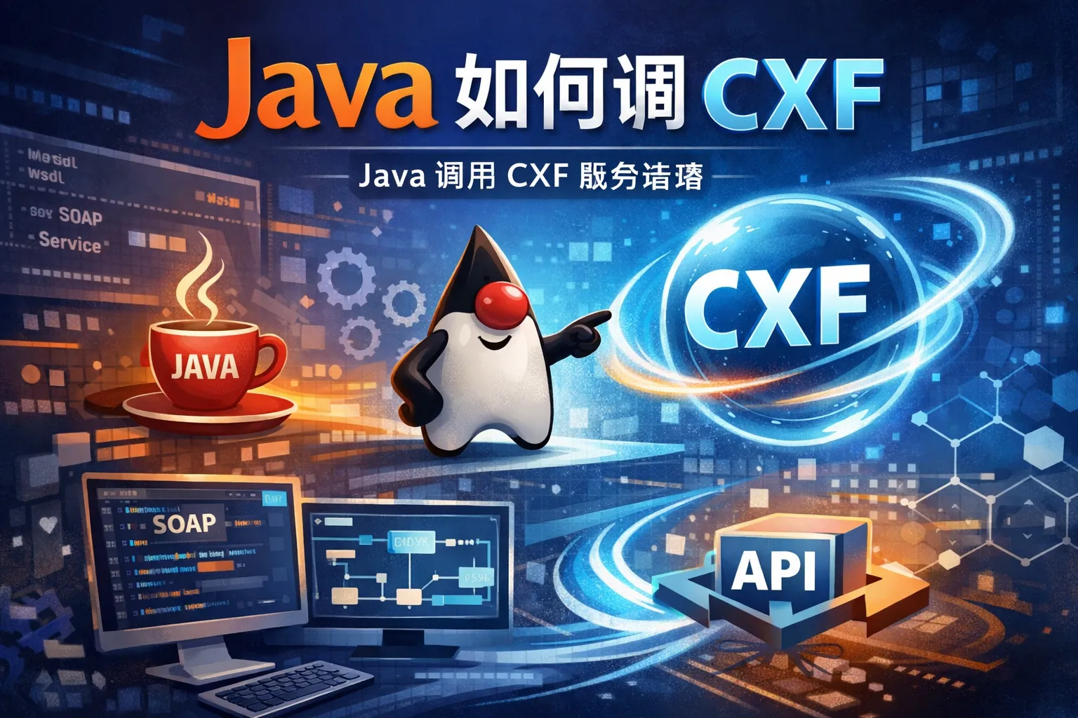 java 如何调cxf