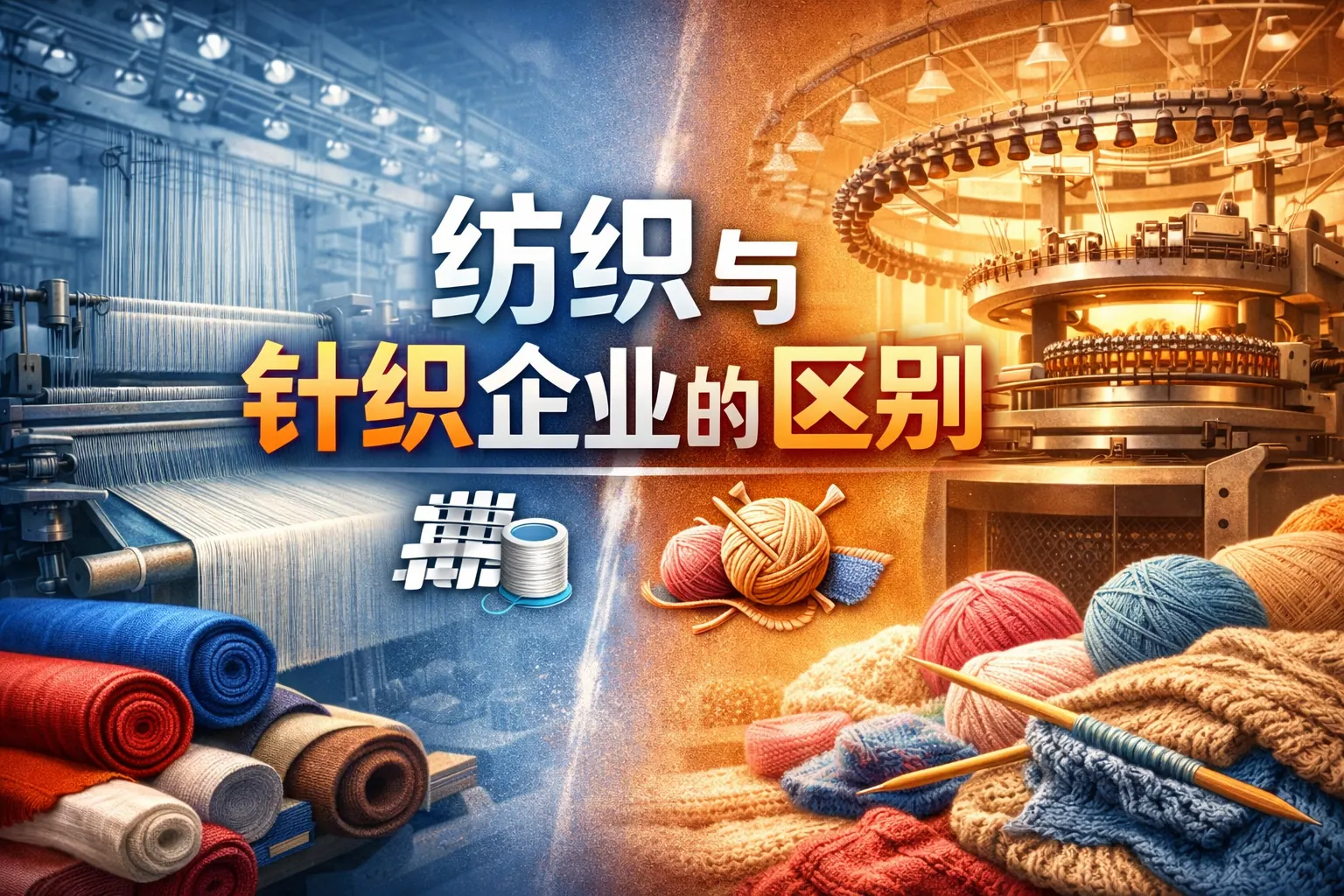 纺织与针织企业的区别