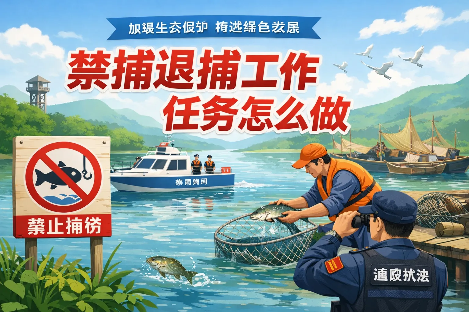 禁捕退捕工作任务怎么做