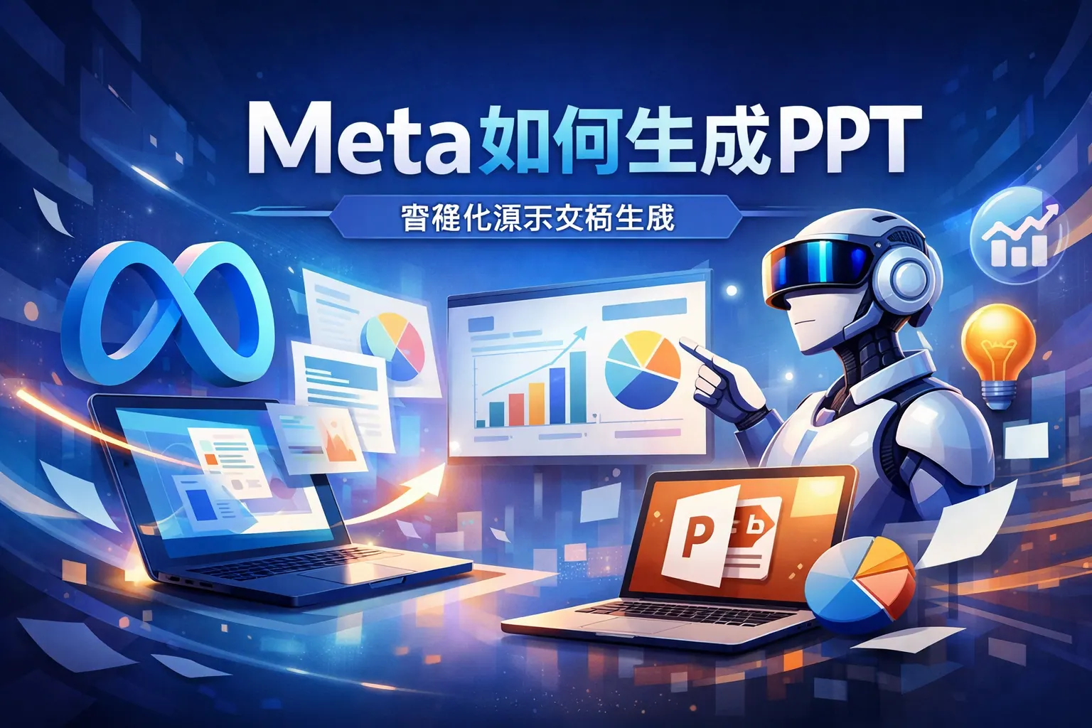 meta如何生成ppt