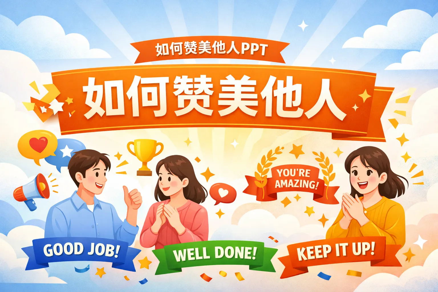 如何赞美他人 ppt