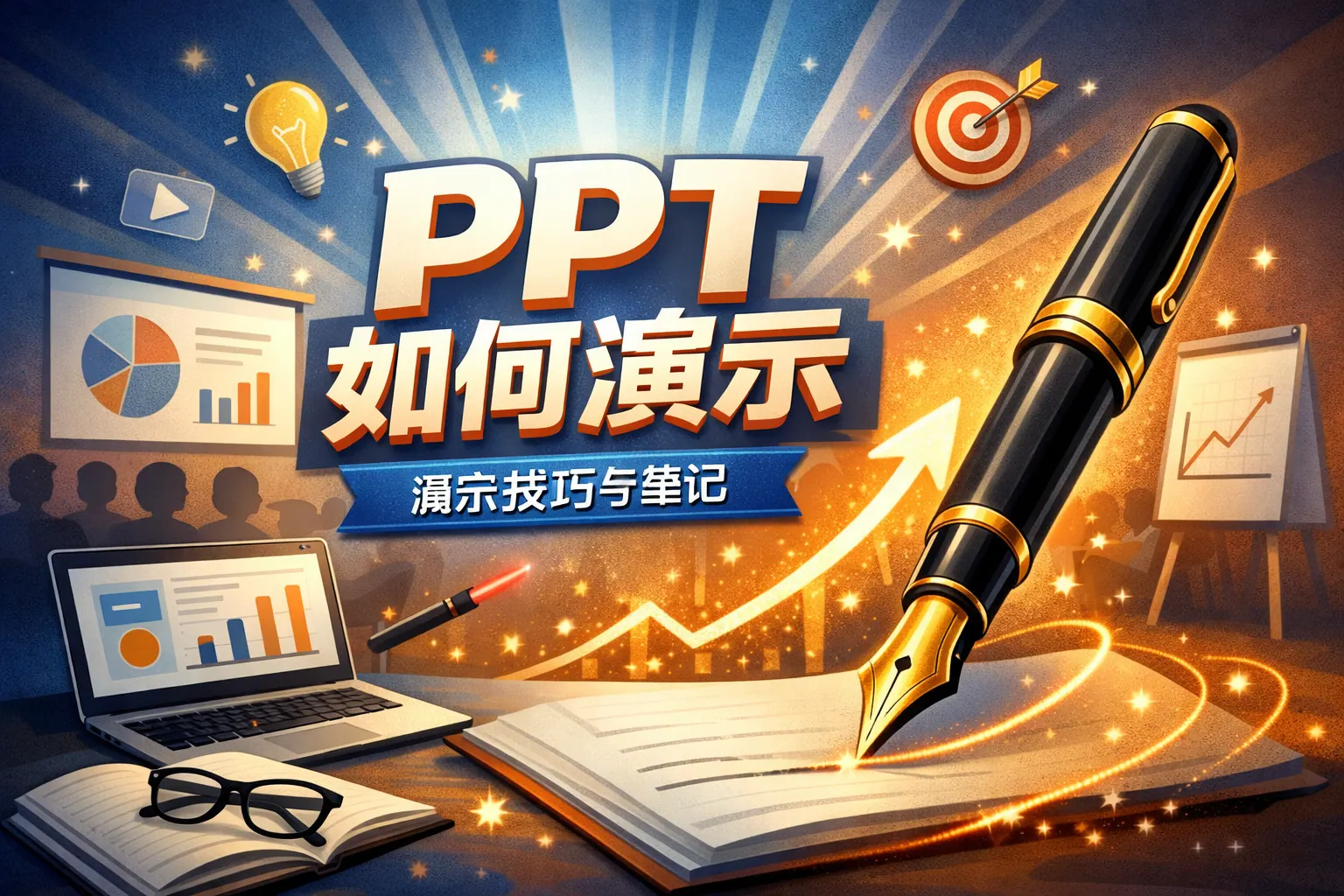 ppt 如何演示 笔