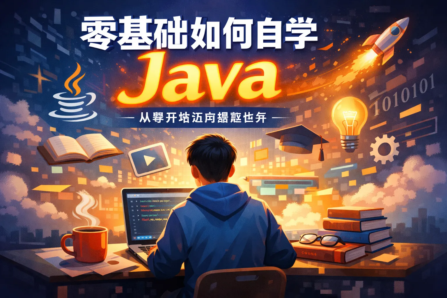 零基础如何自学java