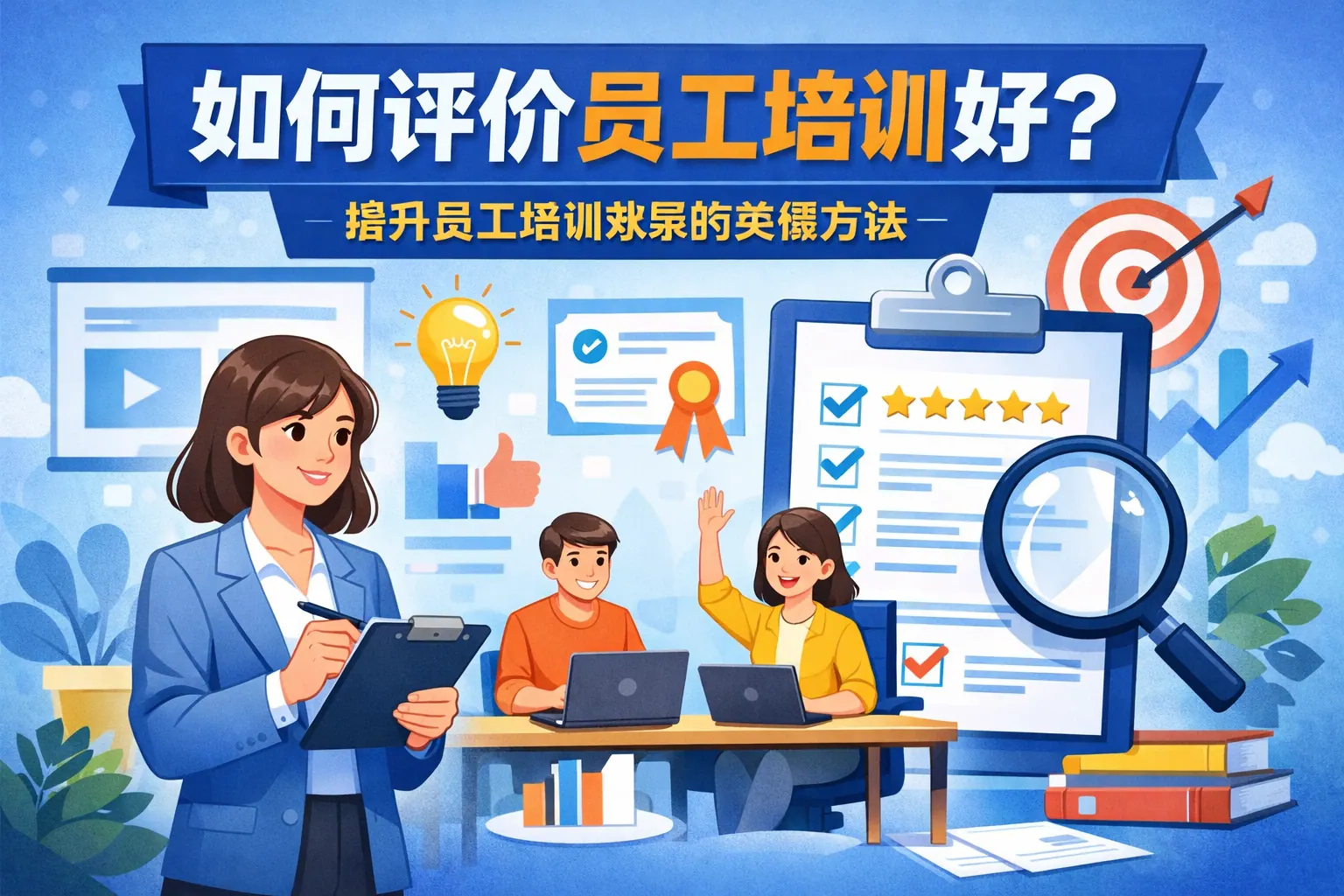 如何评价员工培训好
