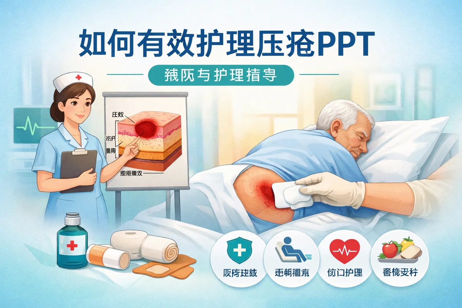 如何有效护理压疮ppt