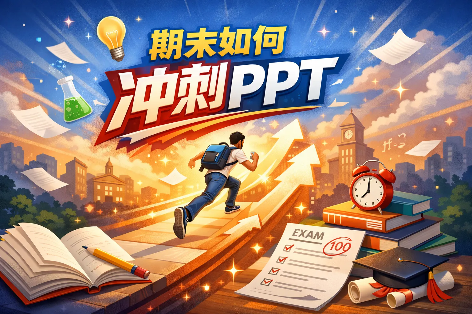 期末如何冲刺ppt