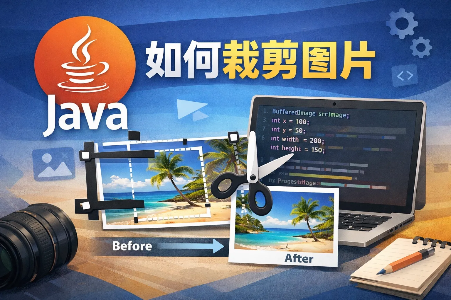 java如何裁剪图片