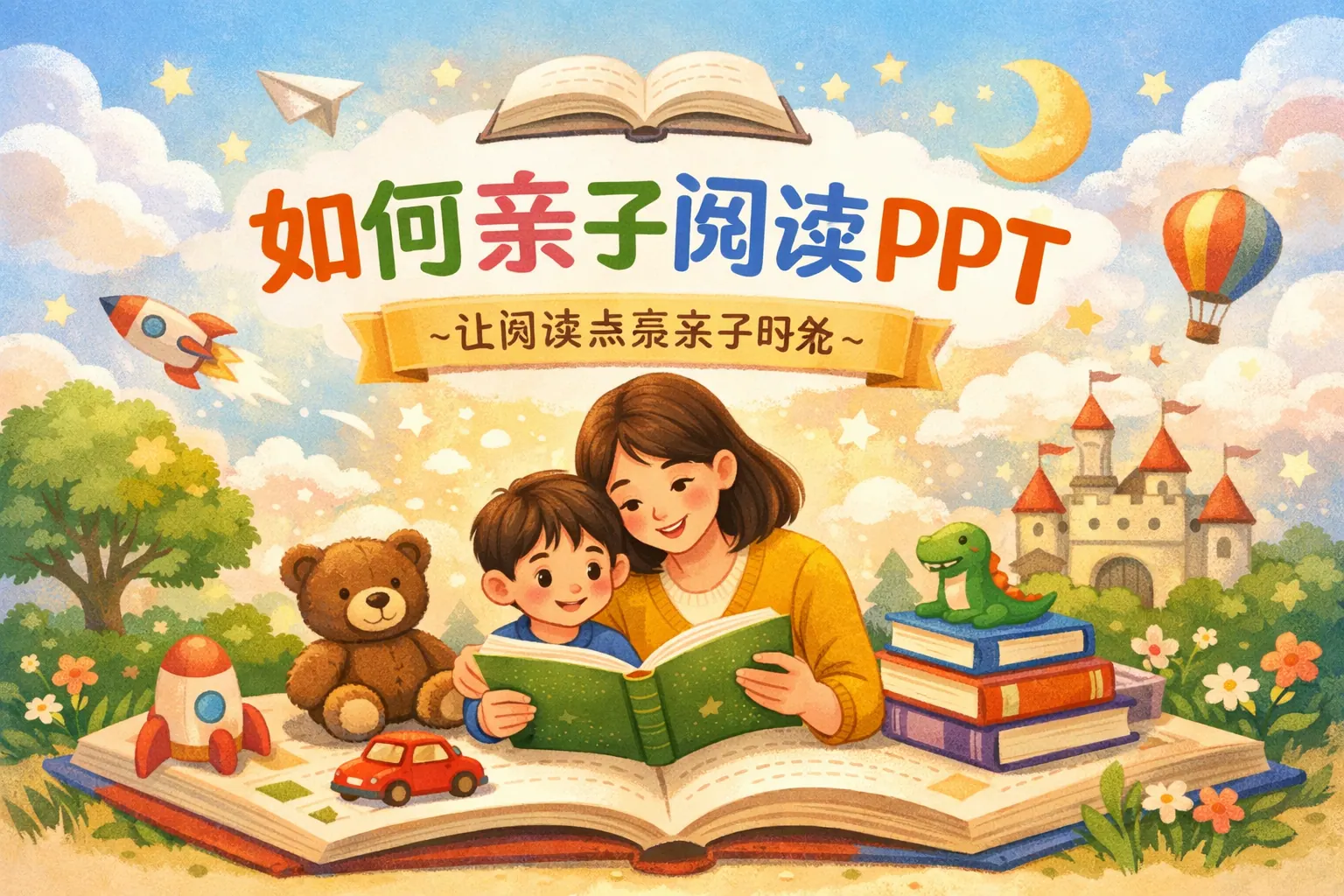 如何亲子阅读ppt