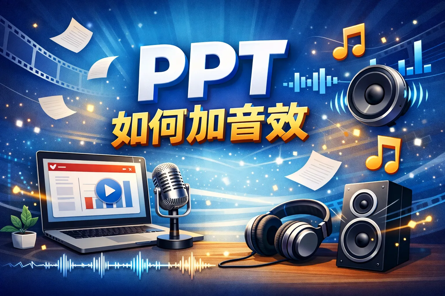 ppt 如何加音效
