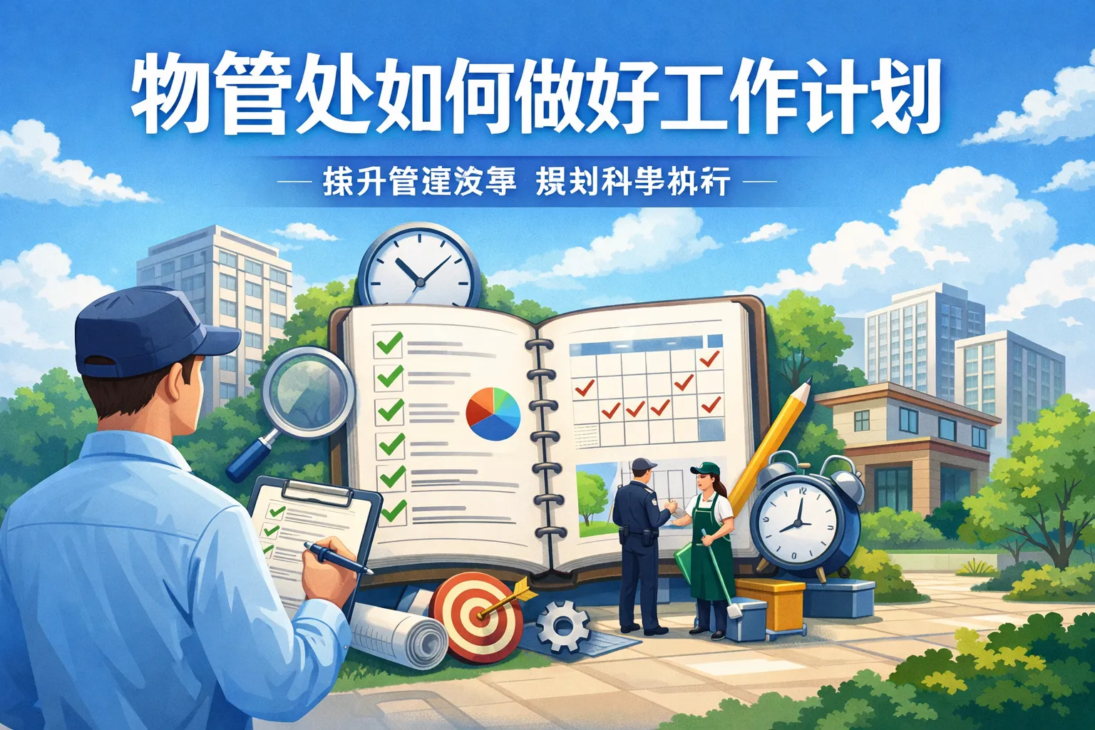 物管处如何做好工作计划