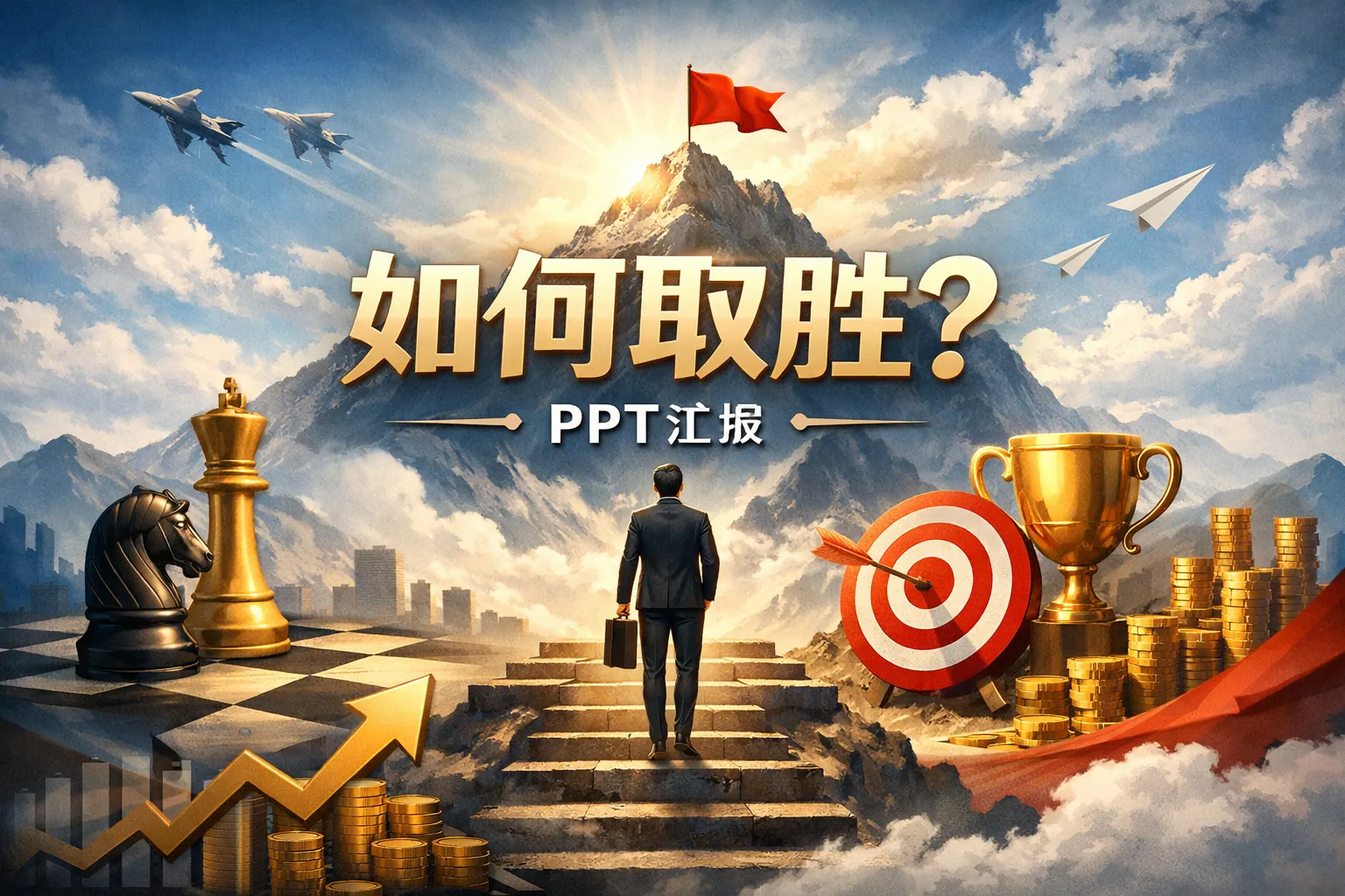 ppt汇报如何取胜