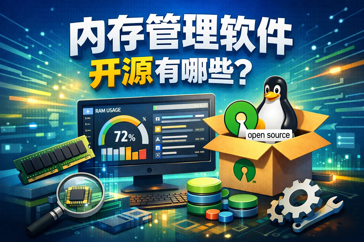 内存管理软件 开源有哪些