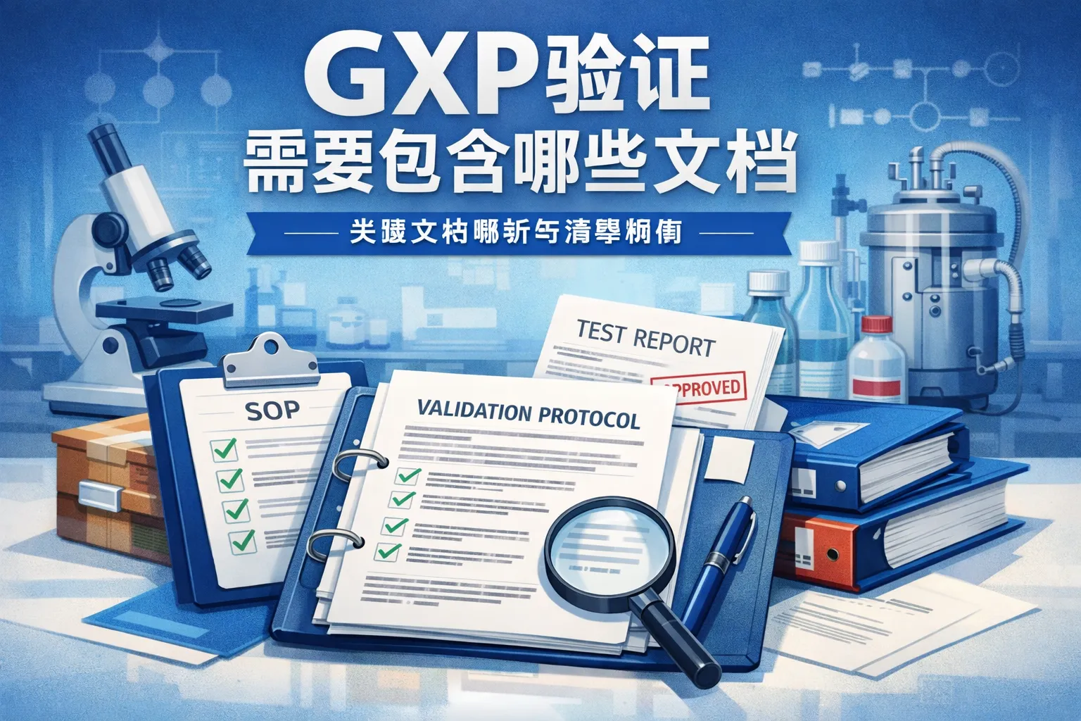 gxp验证需要包含哪些文档