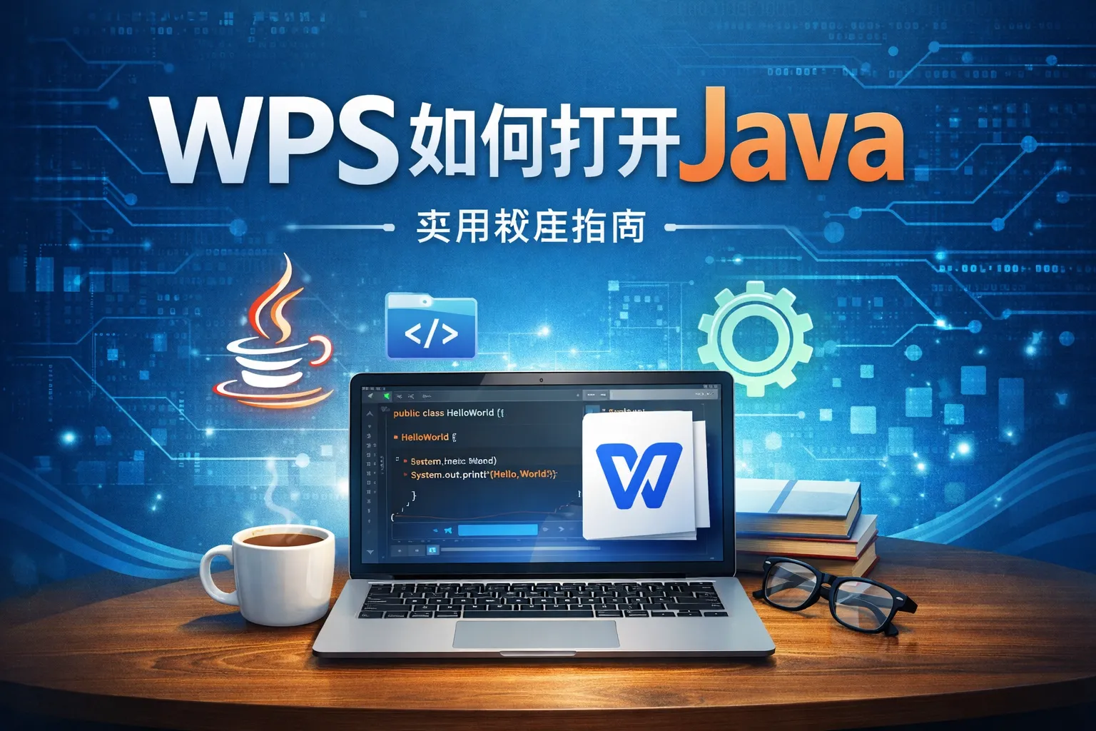 wps如何打开java