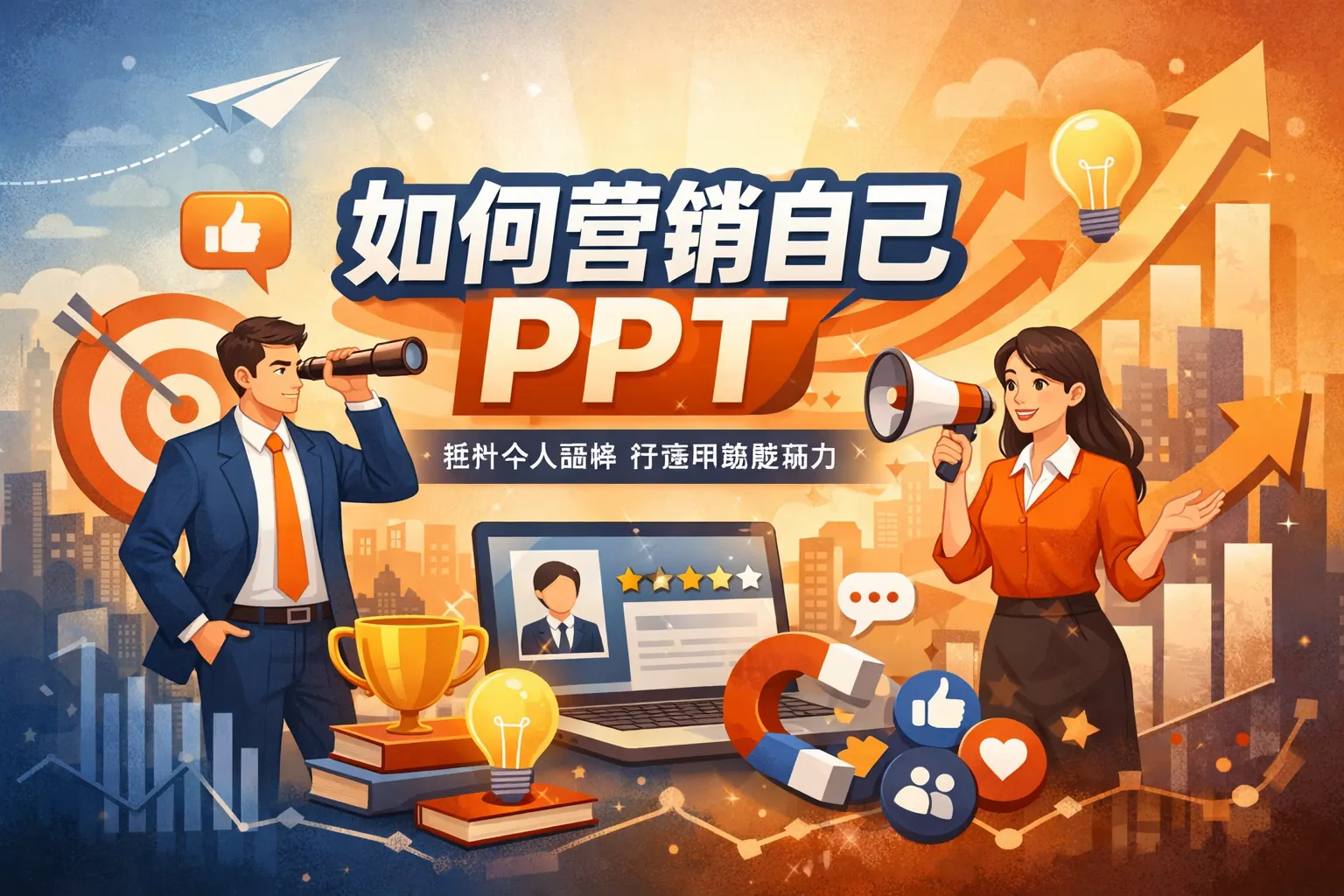 如何营销自己ppt