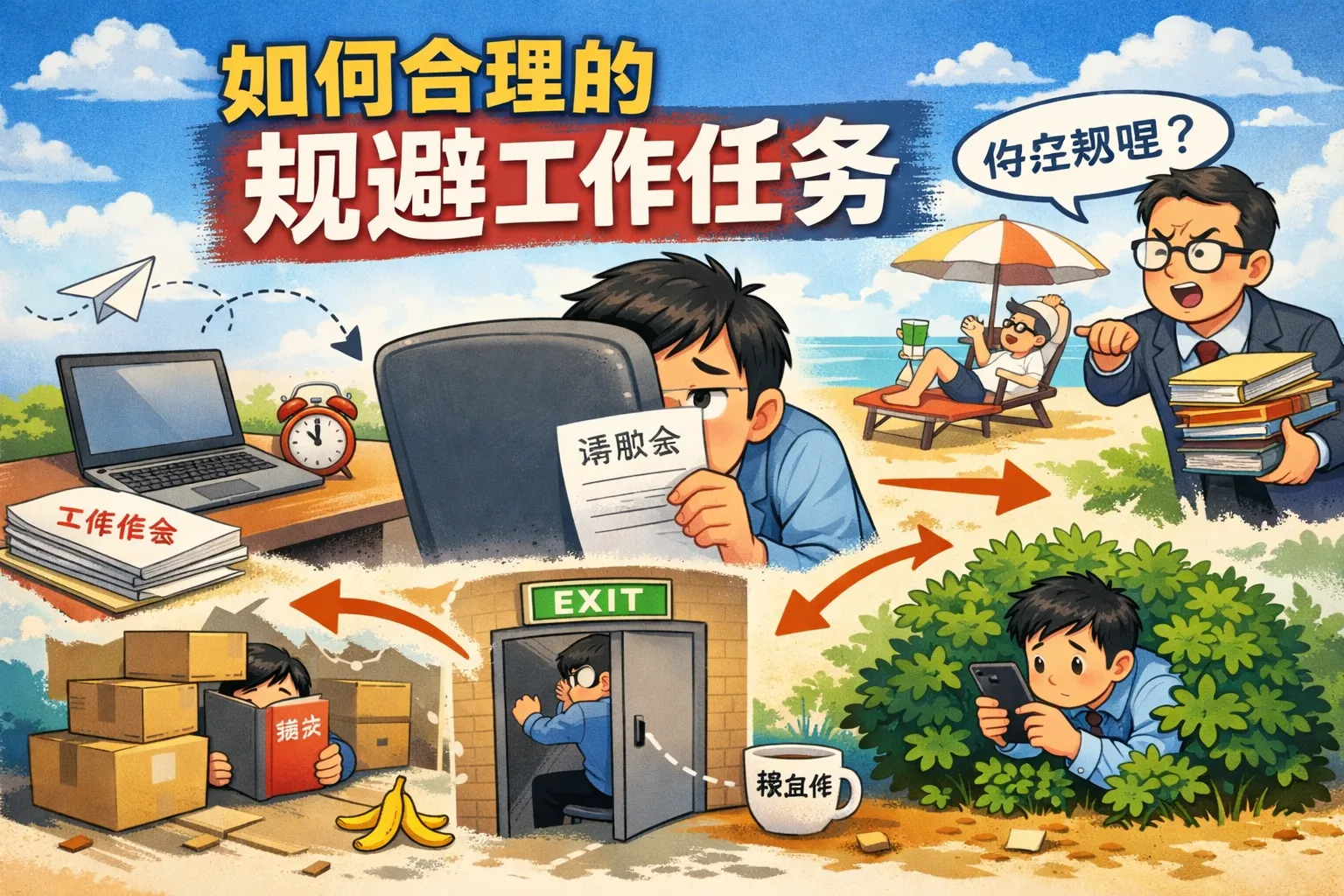 如何合理的规避工作任务