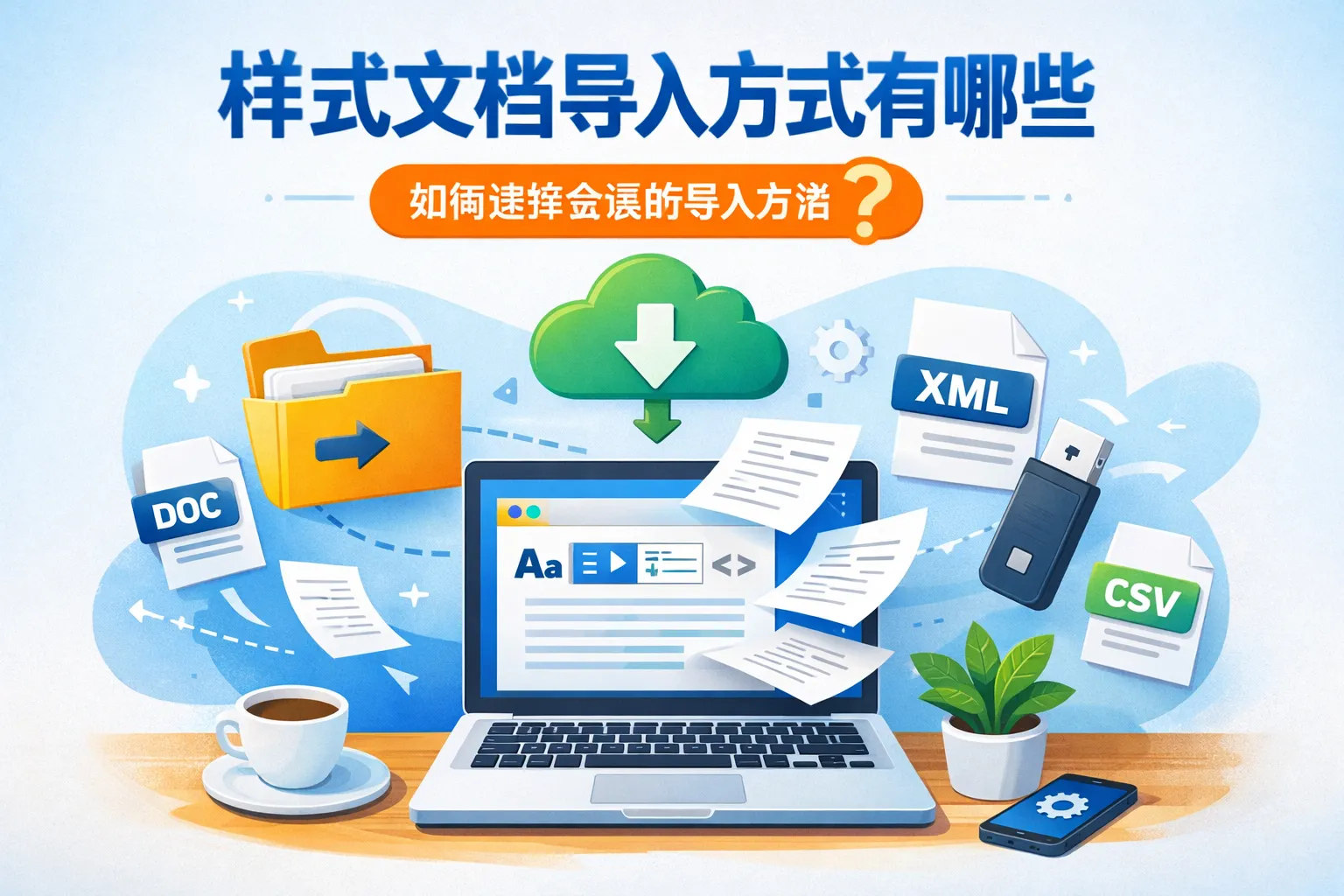 样式文档导入方式有哪些