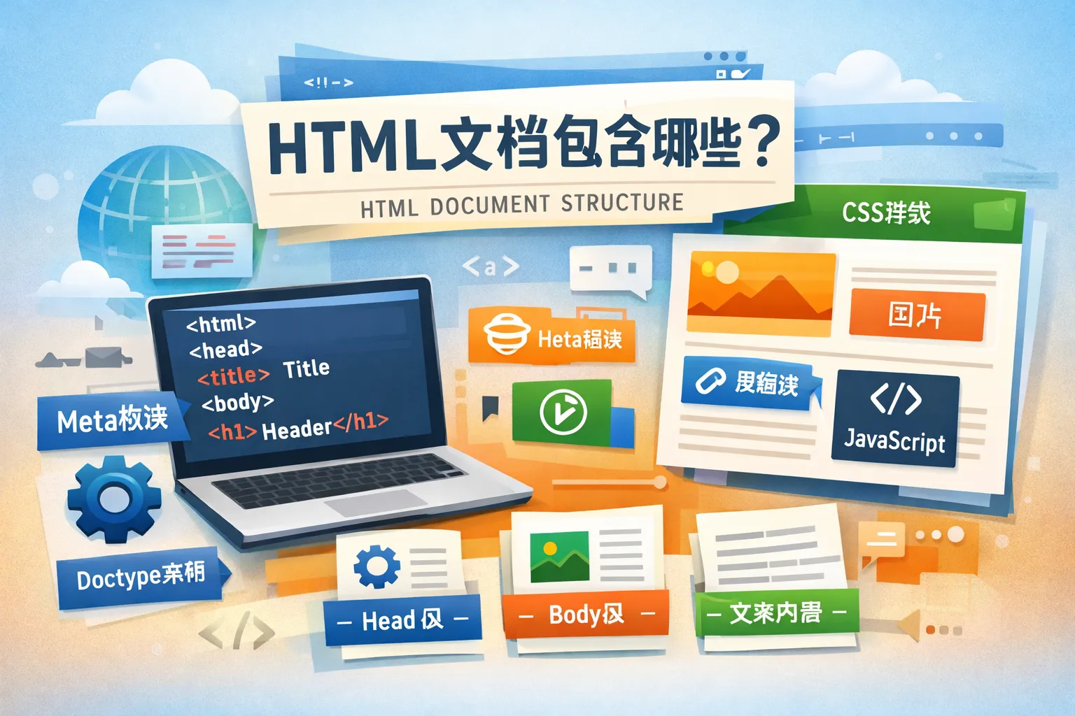 html文档包含哪些