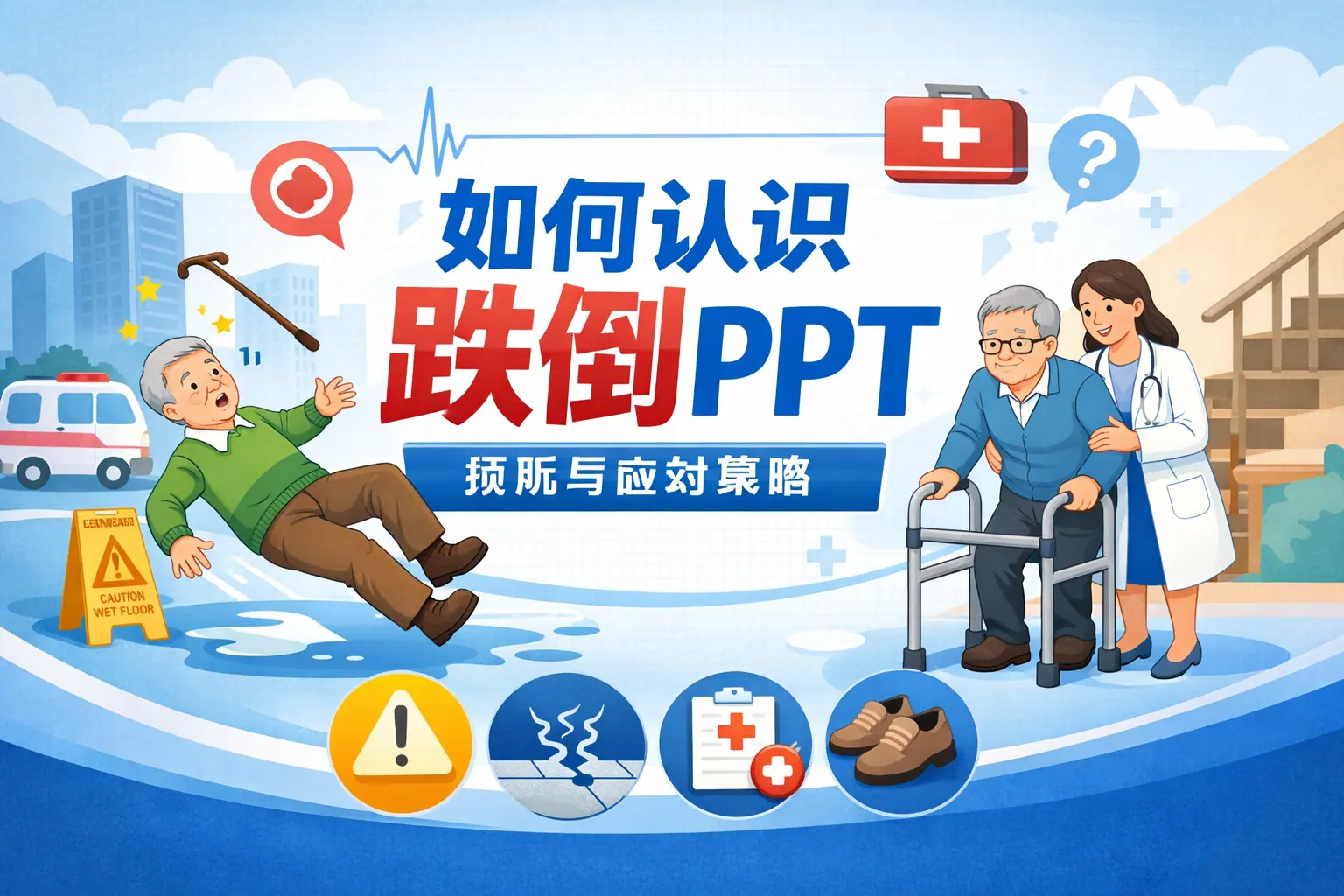 如何认识跌倒ppt