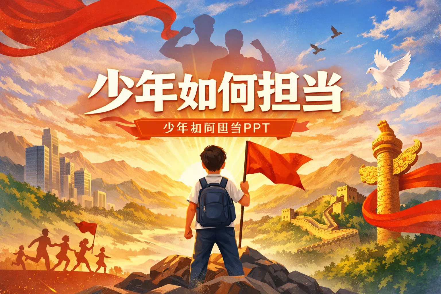 少年如何担当ppt