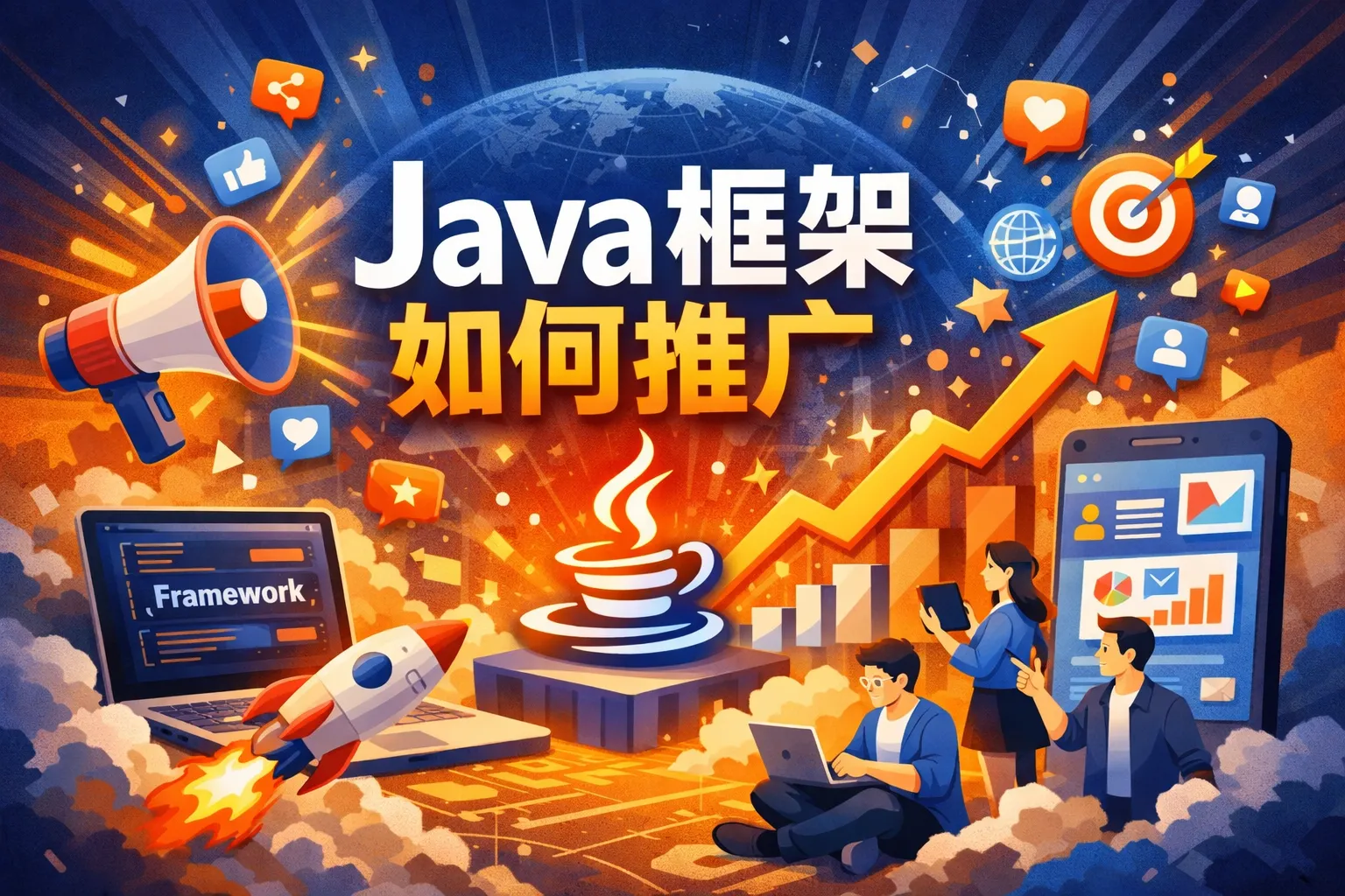 java框架如何推广