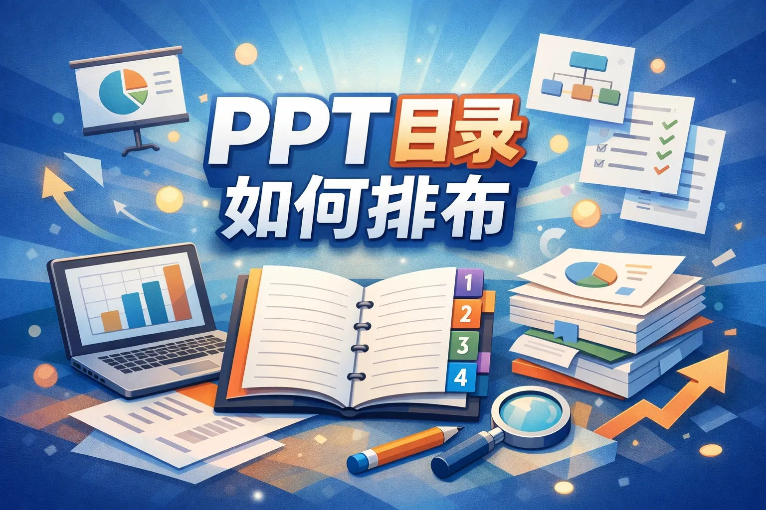 ppt目录如何排布