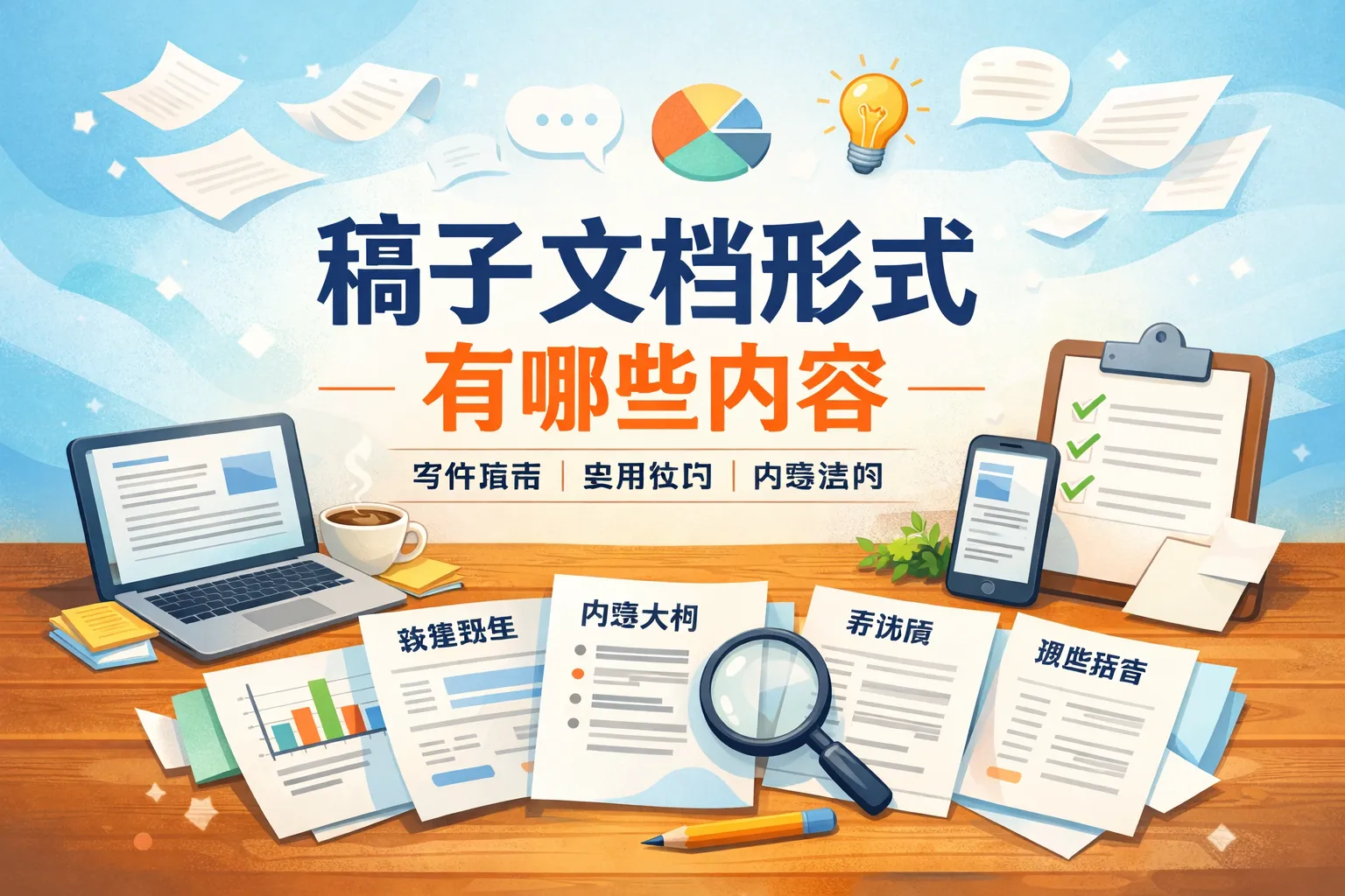 稿子文档形式有哪些内容