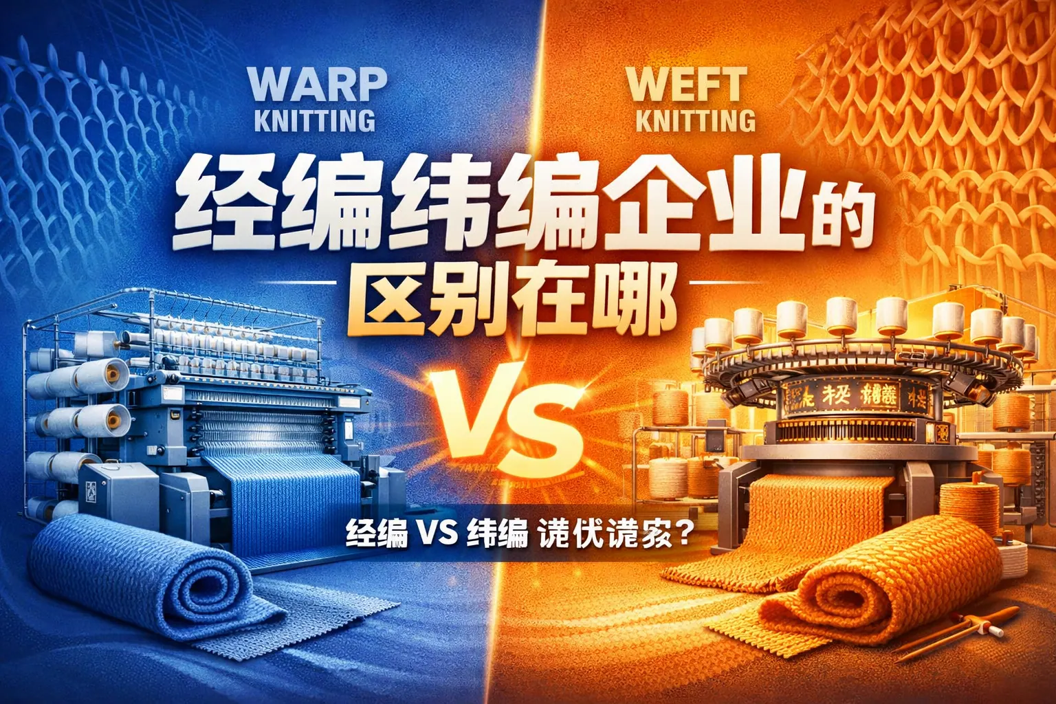 经编纬编企业的区别在哪