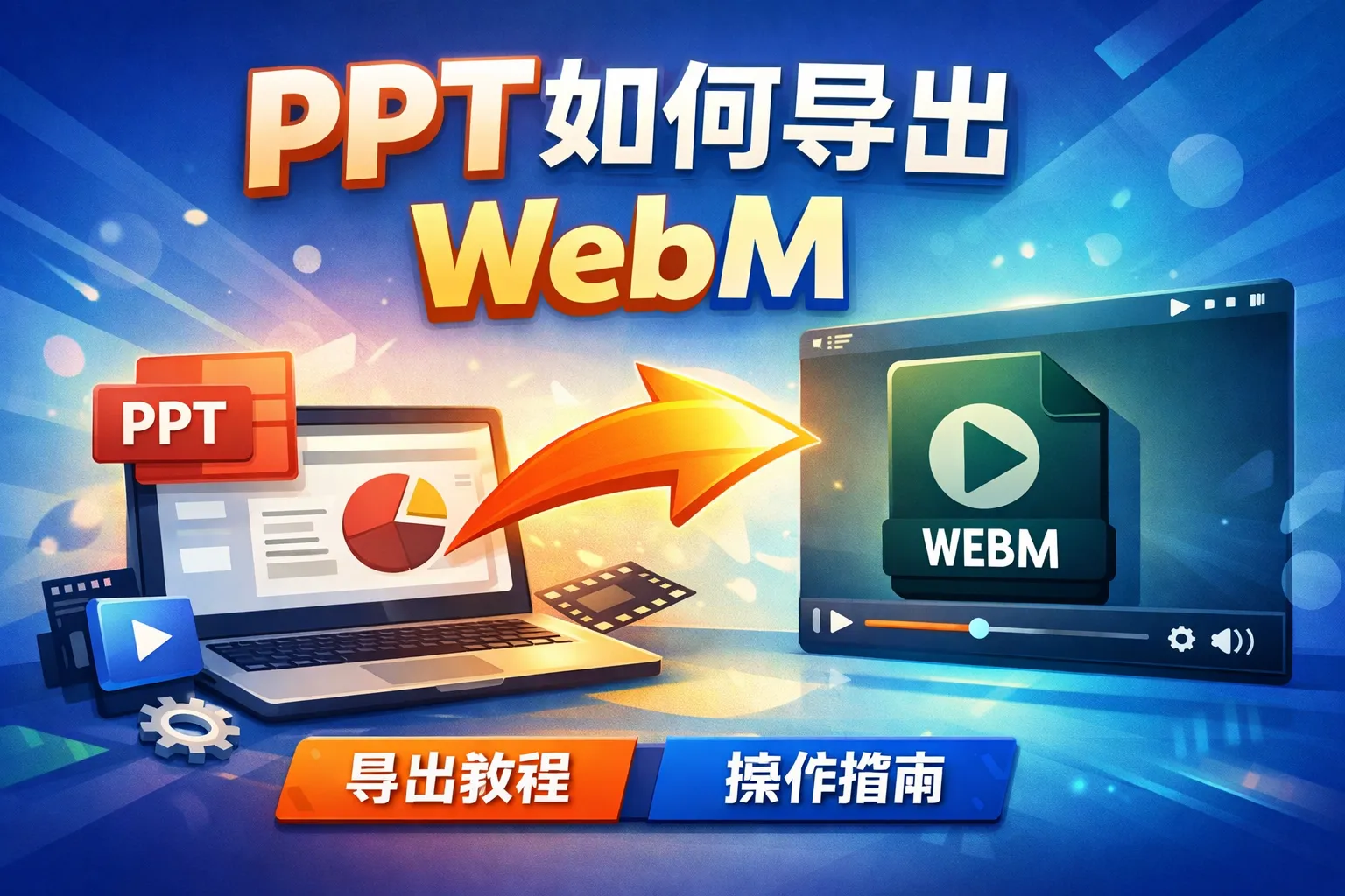 ppt如何导出webm
