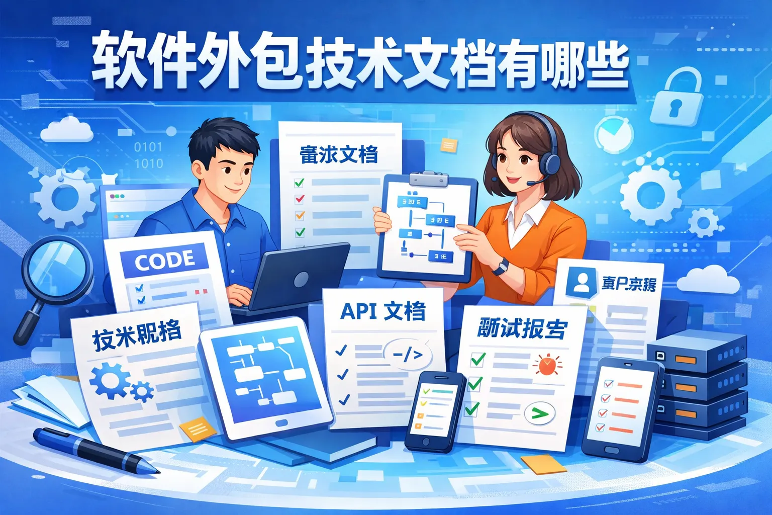 软件外包技术文档有哪些