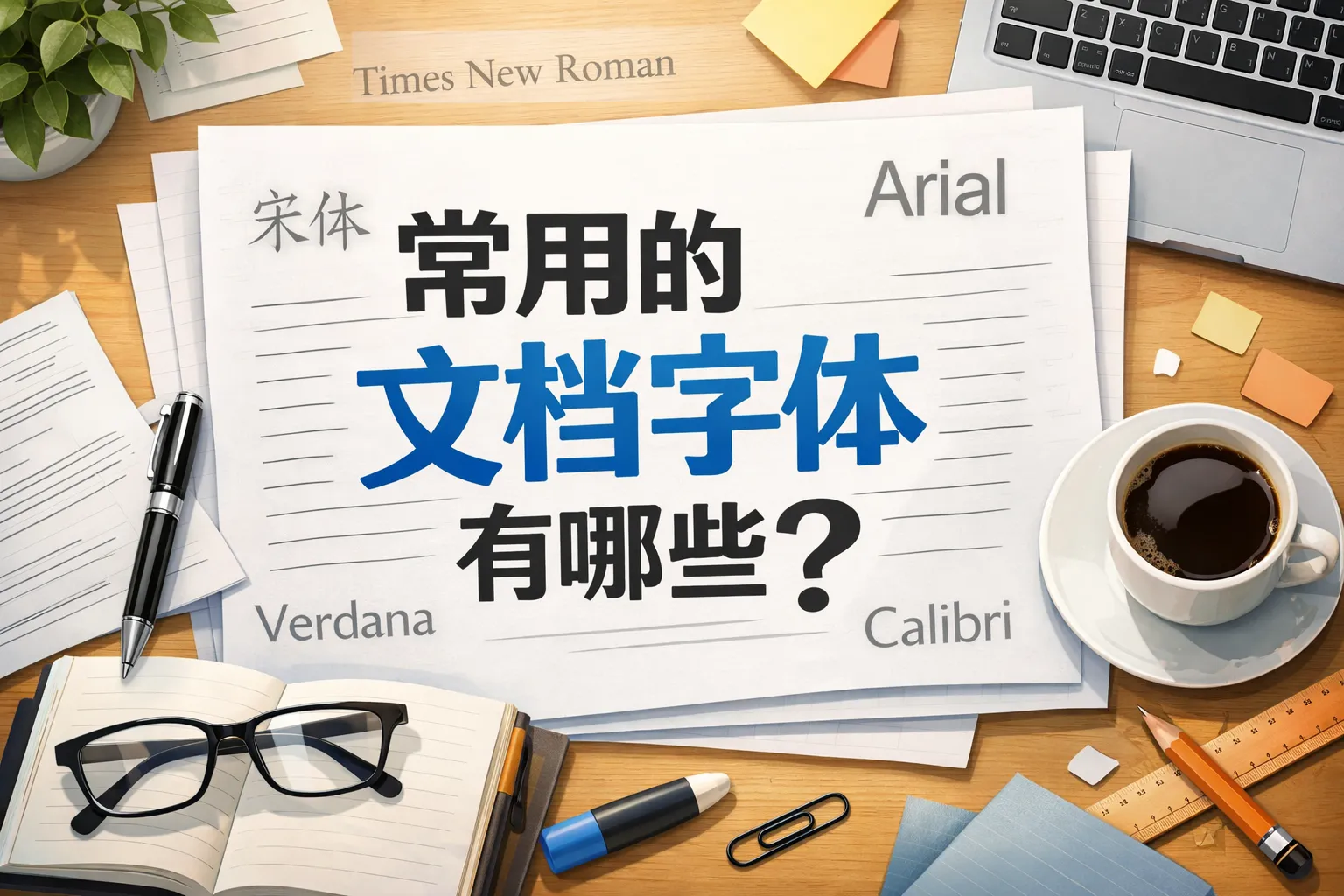 常用的文档字体有哪些