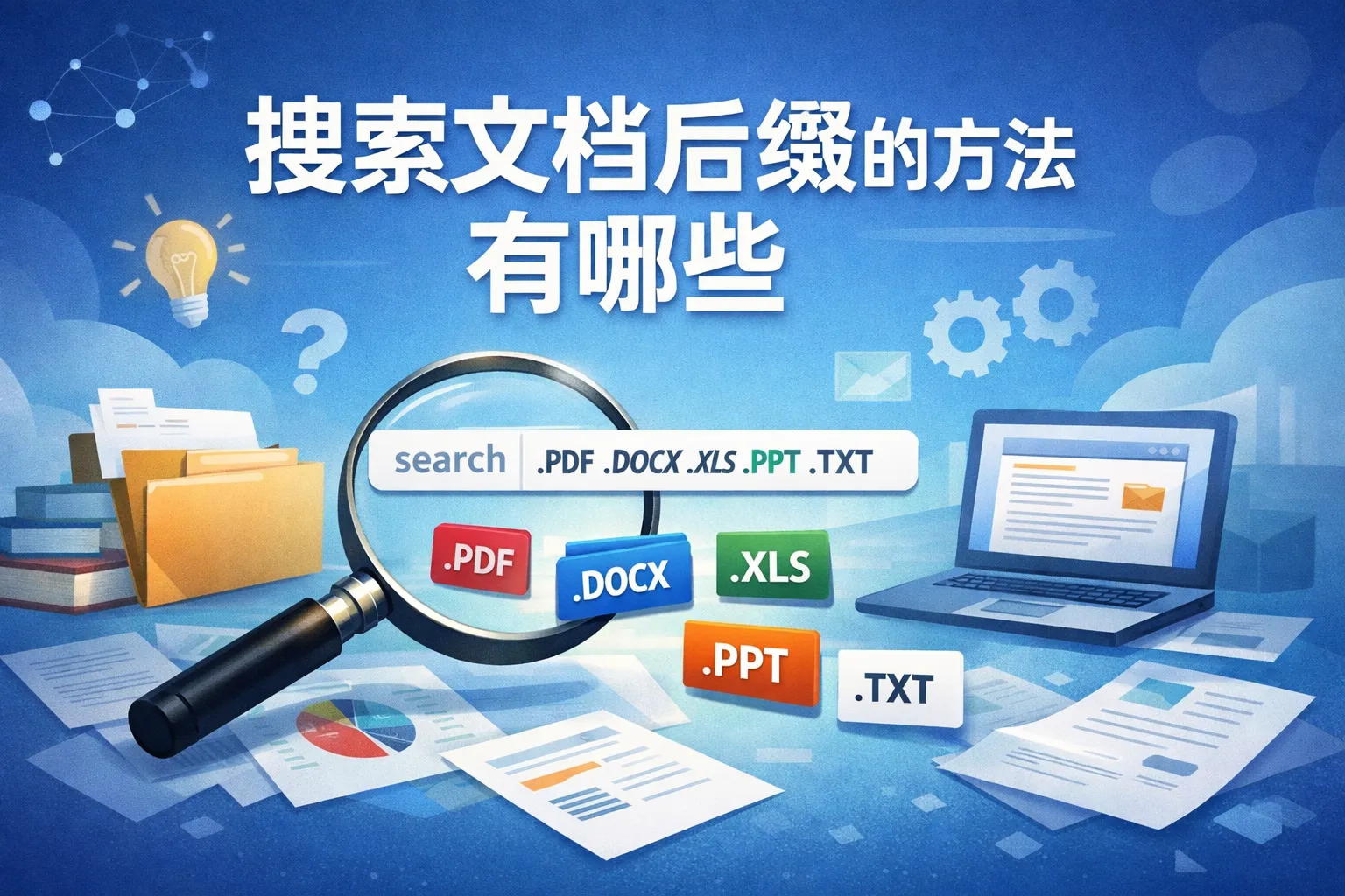 搜索文档后缀的方法有哪些