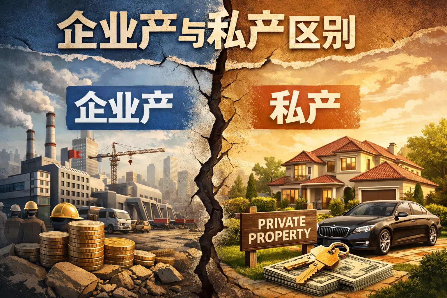 企业产与私产区别