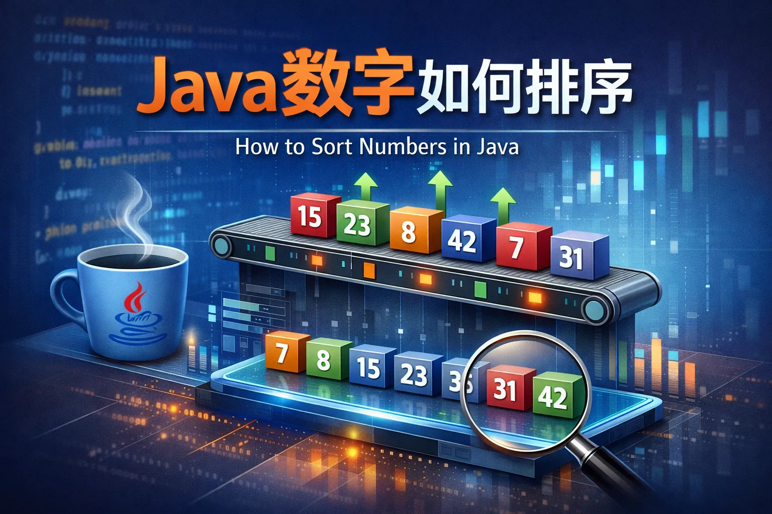 java数字如何排序