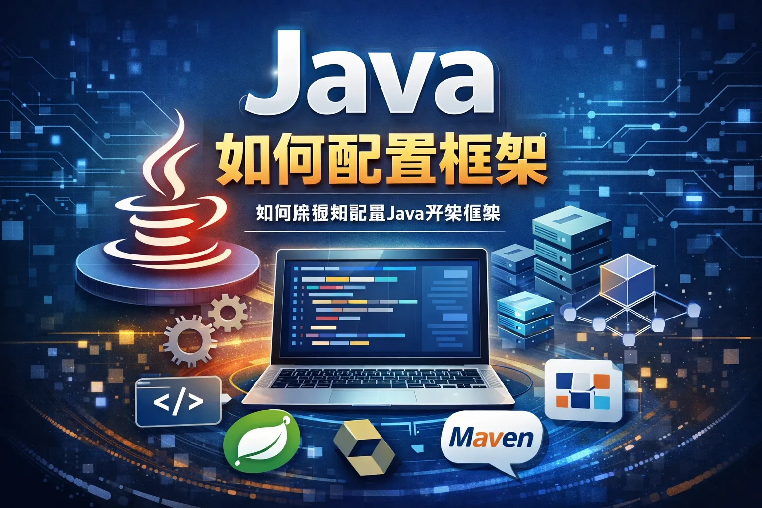 java如何配置框架