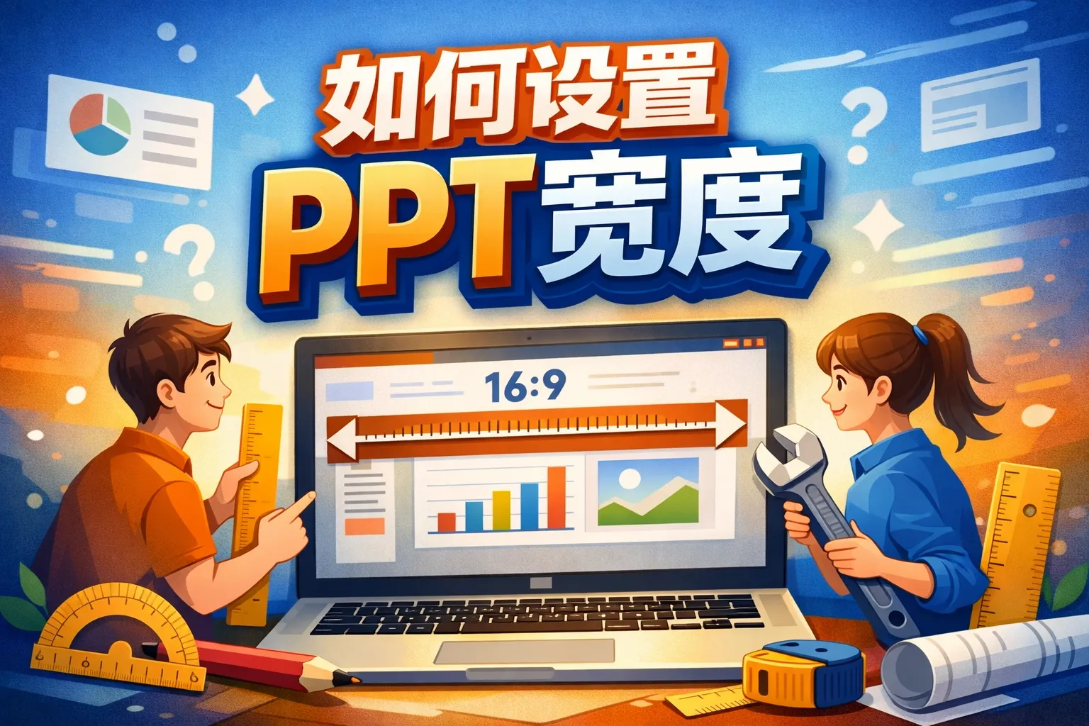 如何ppt宽度设置