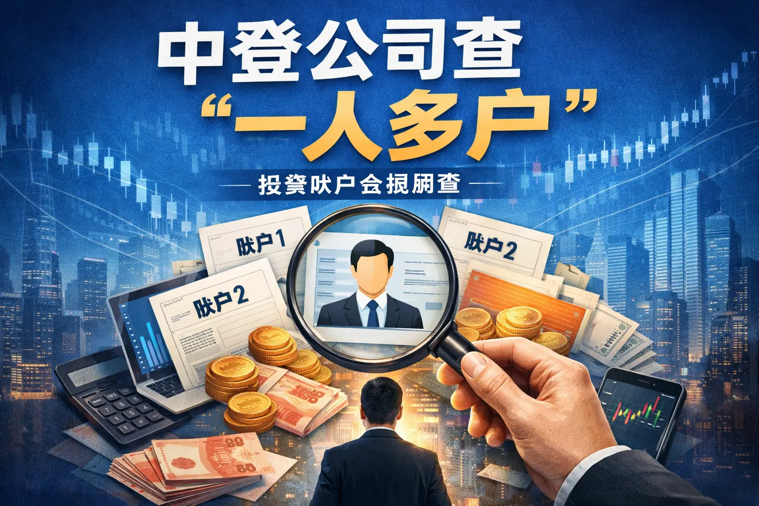 中登公司 查 一人多户