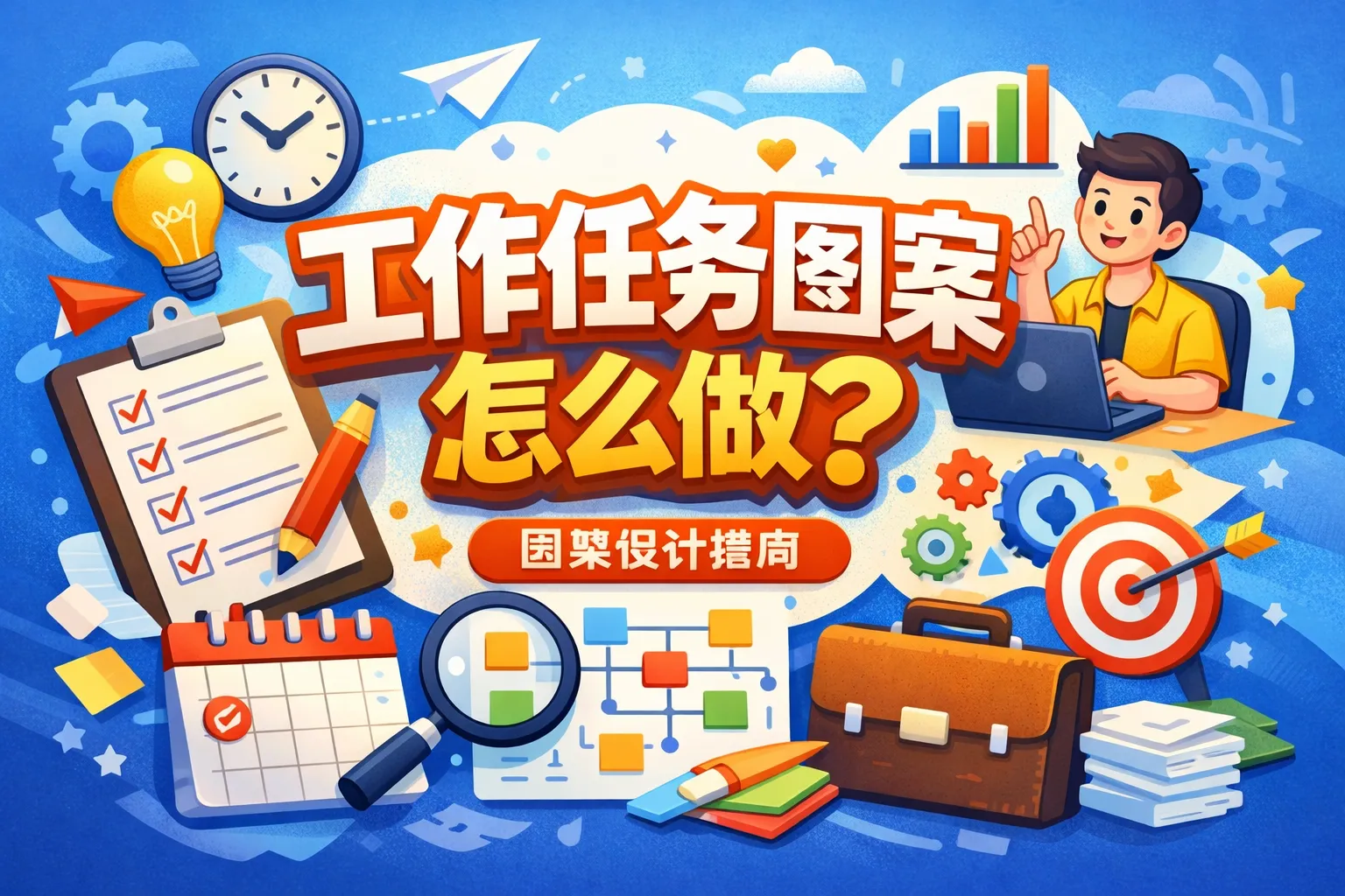 工作任务图案怎么做